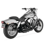 Vance And Hines Shortshots Staggered Black With Fuelpak FP3