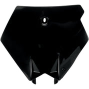 UFO PLASTICS KT03075-001 FR # PLT BK SX EXC KTM 03-05