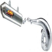 FULL FMF FATTY PIPE EXHAUST + POWERCORE 2 SILENCER 03-05 RM65 RM 65 For Suzuki