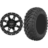 Set of 2 Mounted Wheel and Tire Kit Wheel: 14x7 5+2 4/110 Tire: 26x11-14 8 Ply