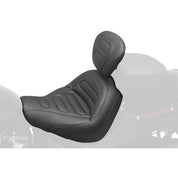 Mustang Standard Touring Seat With Backrest Black 79334