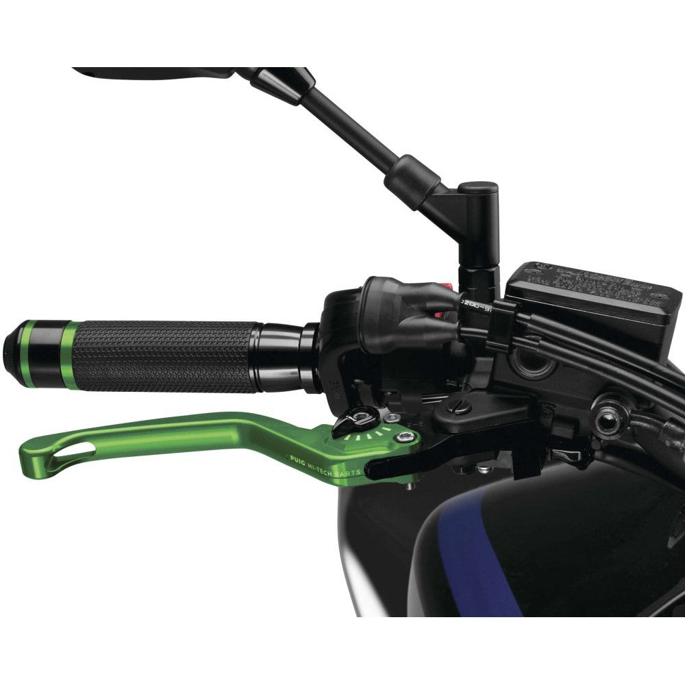 Puig 3.0 Brake Lever Non-Foldable Green/Black - 120VN