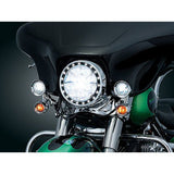 KURYAKYN CHROME 7" LED HEADLIGHT TRIM RING FOR 1986-2017 HARLEY TOURING H/D 7785