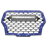 Modquad Front Grill with 10" Light Bar Blue