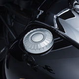 Juego de tapones de combustible Kuryakyn Chrome Aztec para Indian Chief Chieftain Roadmaster