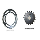 SUNSTAR Front and Rear Steel Sprocket Kit for OFFROAD KAWASAKI KDX200E 1989-1994