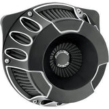 Arlen Ness Inverted Deep Cut Black Cut Stage 1 Air Cleaner Harley Twin Cam 99-15