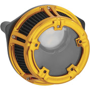 Arlen Ness Clear Sucker Gold Method Air Cleaner 18-178