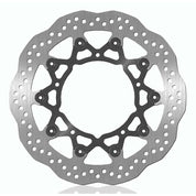 BikeMaster Brake Rotor For Yamaha FZ8 2010-2015 Contour Front Silver