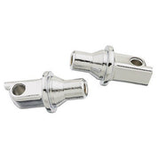 Kuryakyn Chrome Tapered Footpeg Adapters 8805