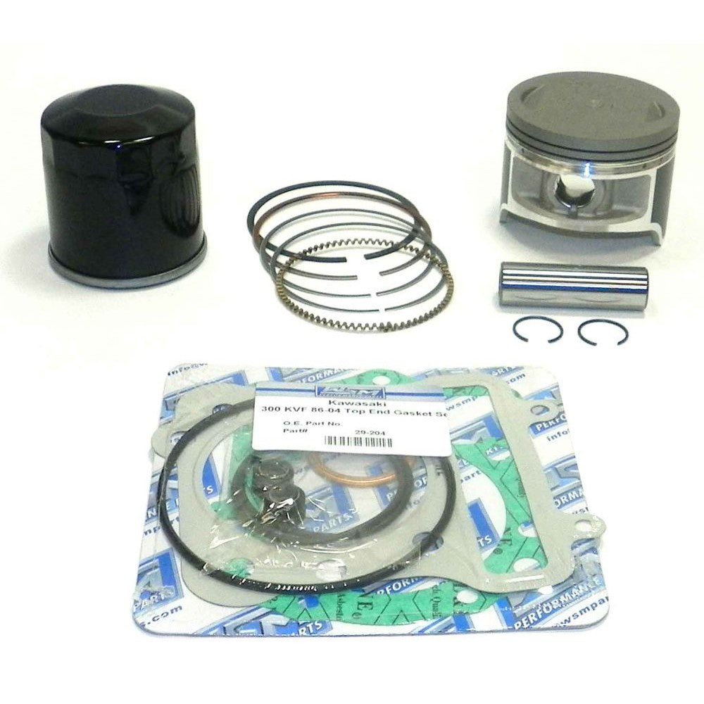 WSM Top End Rebuild Kit For Kawasaki 300 Prairie 99-02 .25mm Over 54-255-21