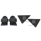 SSV Works Behind Seat 6.5" Speaker Pods With Front 8" Speaker Pods For Polaris Slingshot 15-21