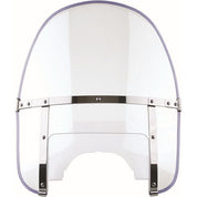 National Cycle Clear Beaded Heavy Duty Windshield, Clear With Mount Kit, Tapered Forks