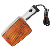 Turn Signal and Lens For Honda GL1000LTD Gold Wing LTD 1979 Front Left Chrome