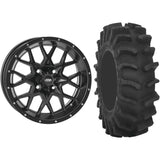Juego de 2 ruedas montadas y kit de neumáticos Rueda: 18x6.5 4+2.5 4/156 Neumático 33x9.5-18 8 lonas