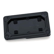 Kuryakyn Nova Side Mount License Plate Frames Chrome