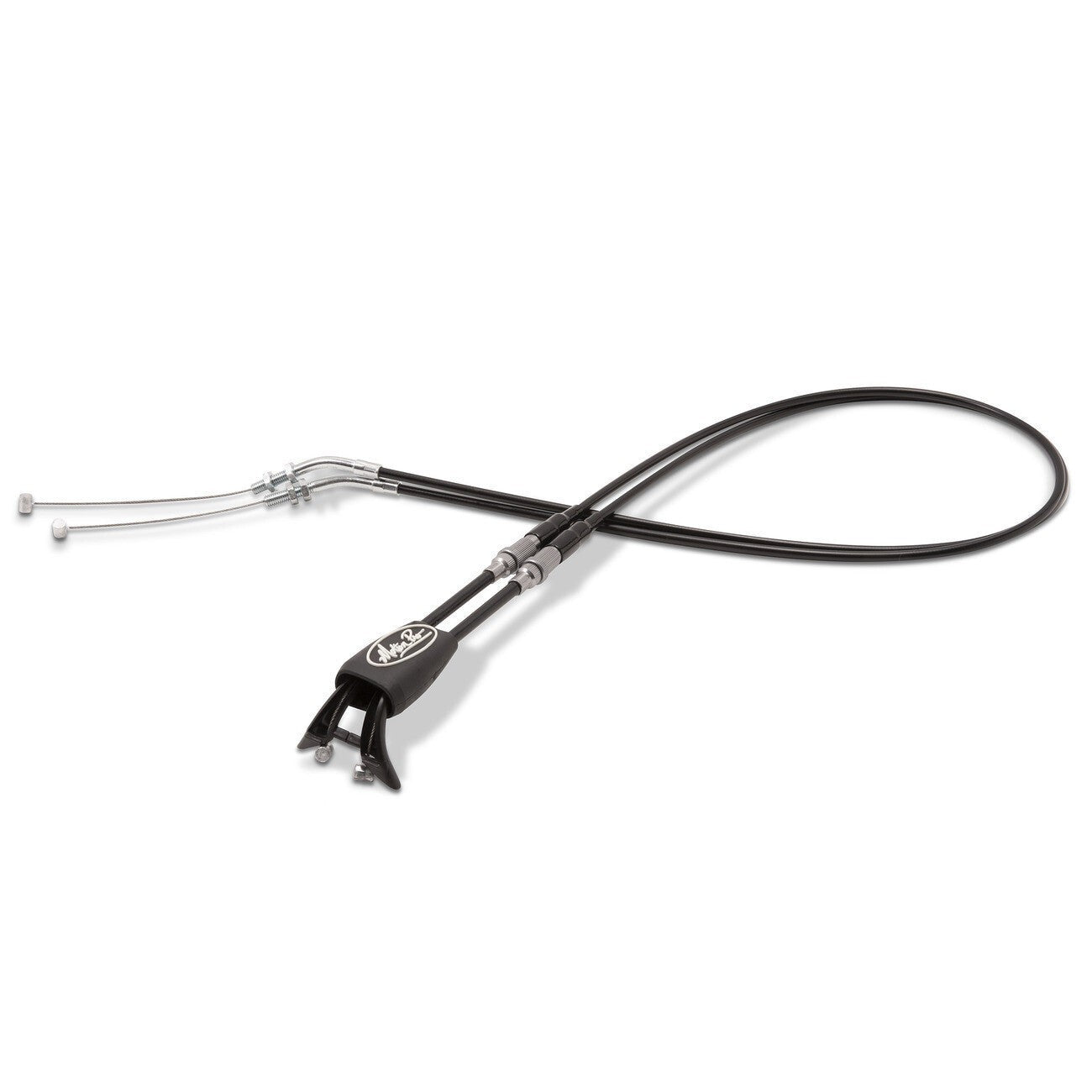 Motion Pro Black Vinyl Rev2 / Rev3 Throttle Push-Pull Cable Kit 01-1301