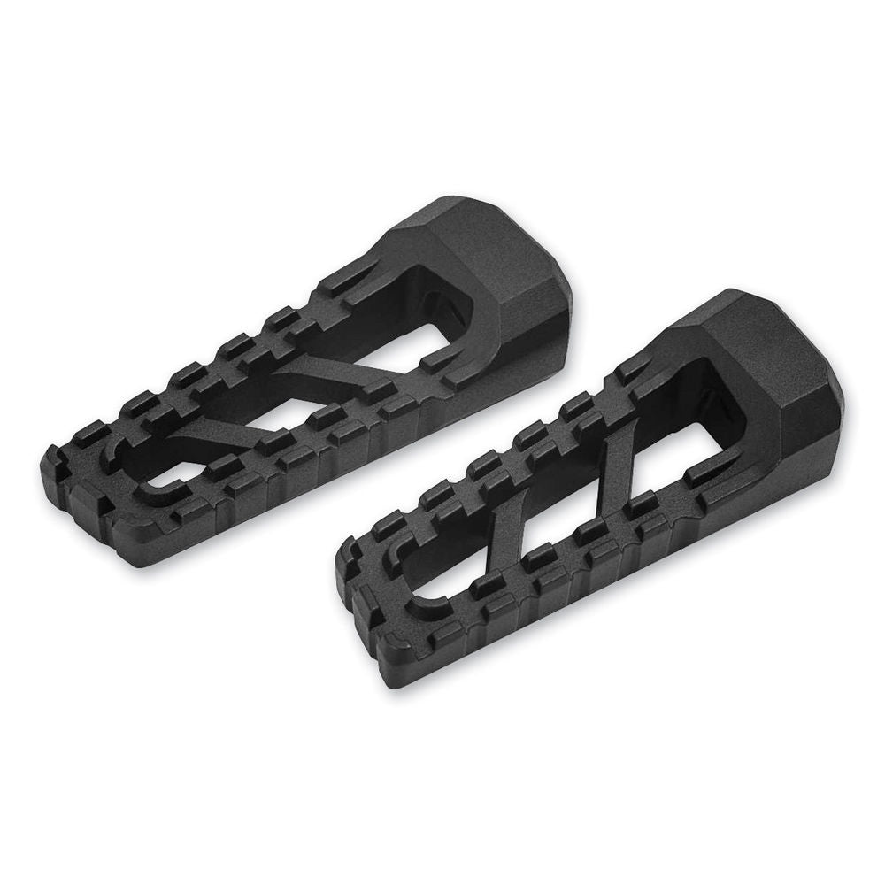 Kuryakyn Riot Black Universal Footpeg Pegs Harley Softail Dyna Sportster XL MX