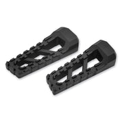Kuryakyn Riot Black Universal Footpeg Pegs Harley Softail Dyna Sportster XL MX