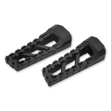 Estriberas universales Kuryakyn Riot Black para Harley Softail Dyna Sportster XL MX