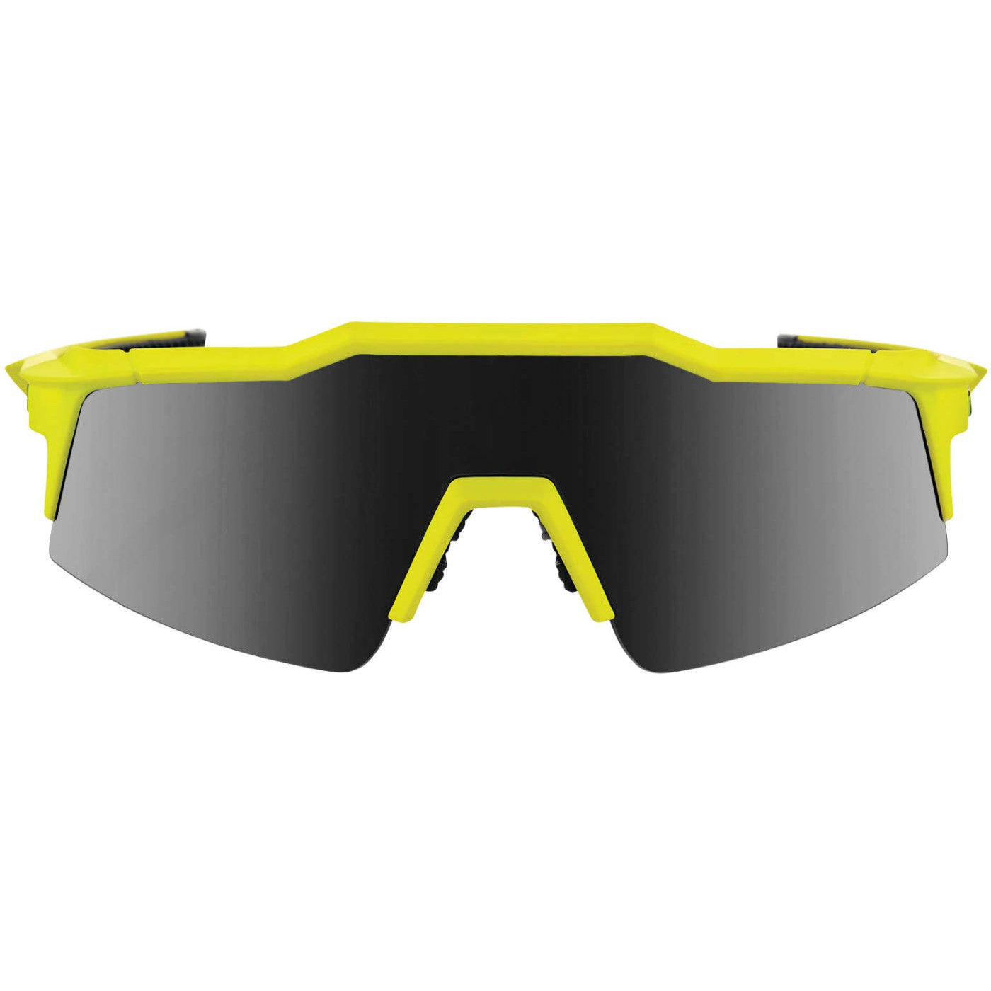 100% Speedcraft SL Sunglasses Soft Tact Banana with Smoke Lens - 61002-004-61