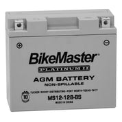 BikeMaster AGM 12V Platinum Battery For Ducati Streetfighter 848 2008-2013 Grey