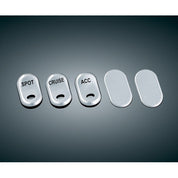 KURYAKYN STAINLESS ROCKER SWITCH COVERS 2004-2005 HARLEY DAVIDSON FLHTCSE 7324