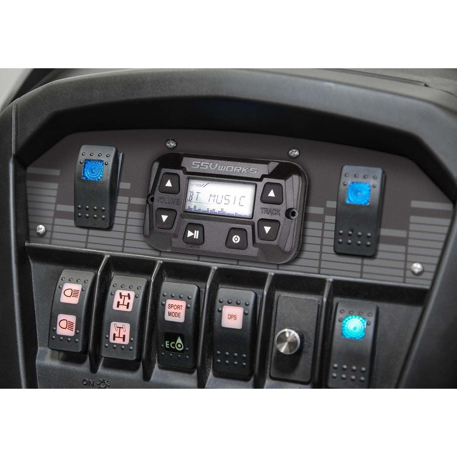 SSV Works MRB3S Media Controller With Dash Mount Panel Kit
