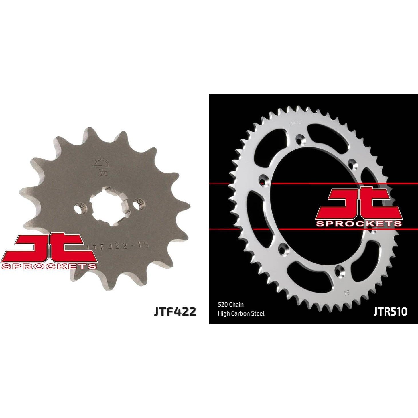 Front & Rear Sprocket Kit for CAGIVA 125 WMX GP 85-88 JT Sprockets
