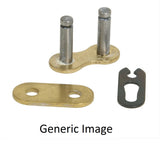 RK GB420MXZ - Eslabón de cadena de alta resistencia dorado para ATV/UTV