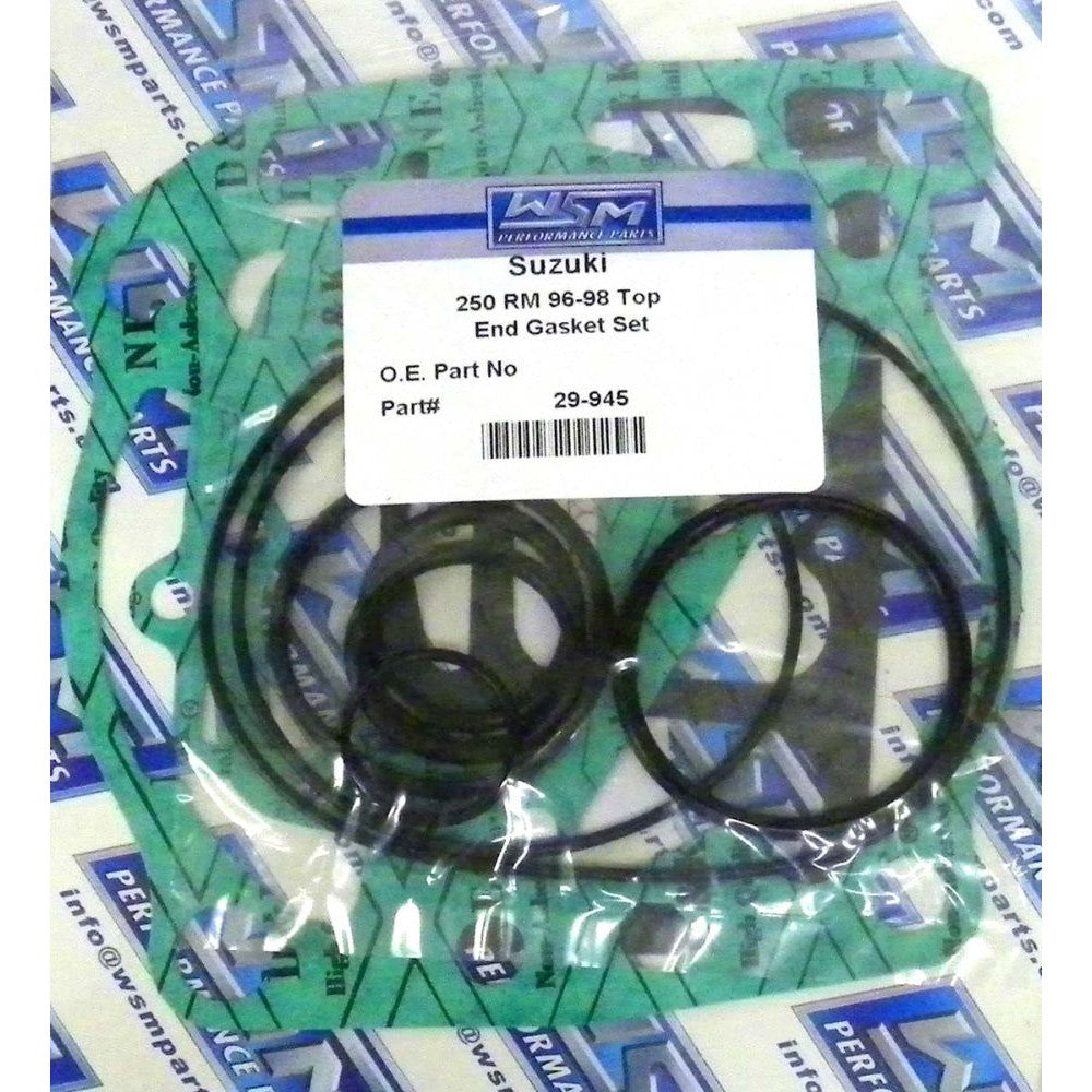 WSM Top End Gasket Kit For Suzuki 250 RM 96-98 29-945