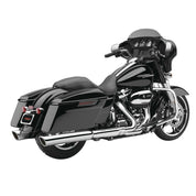 Cobra 909-Twins 4" Slip-on Muffler Chrome - 6108