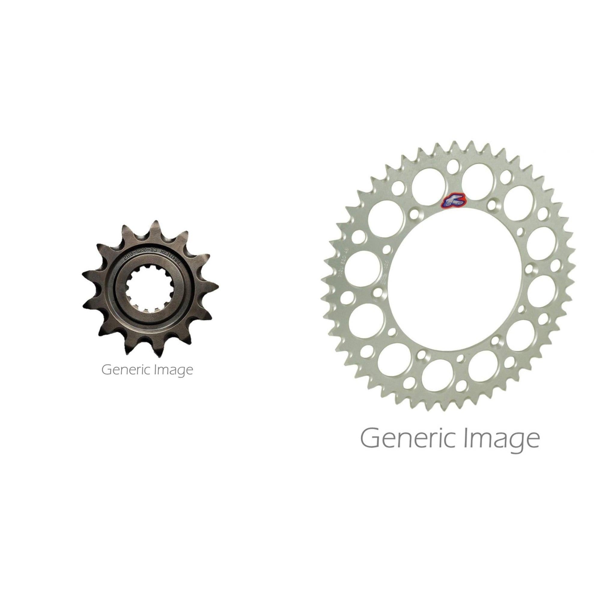 Front Steel & Rear Aluminum Sprocket Kit for Street KAWASAKI Ninja 650 2005-2016