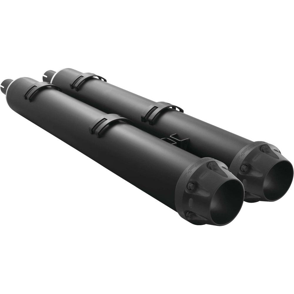 Freedom Performance American Outlaw Slip-On Muffler 4.5" Black - IN00229