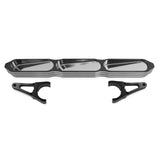 Modquad Billet 3-Panel Mirrors 4"