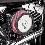 Arlen Ness Black Backing Plate Stage 1 Big Sucker Air Cleaner 08-16 Harley FLH/T