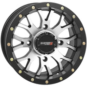 System 3 ST-3 Simulated Beadlock Machined/Matte Black Wheel 18x7 4/137 4+3 (+10mm)