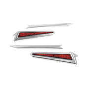 Kuryakyn Chrome LED Saddlebag Extensions 7170