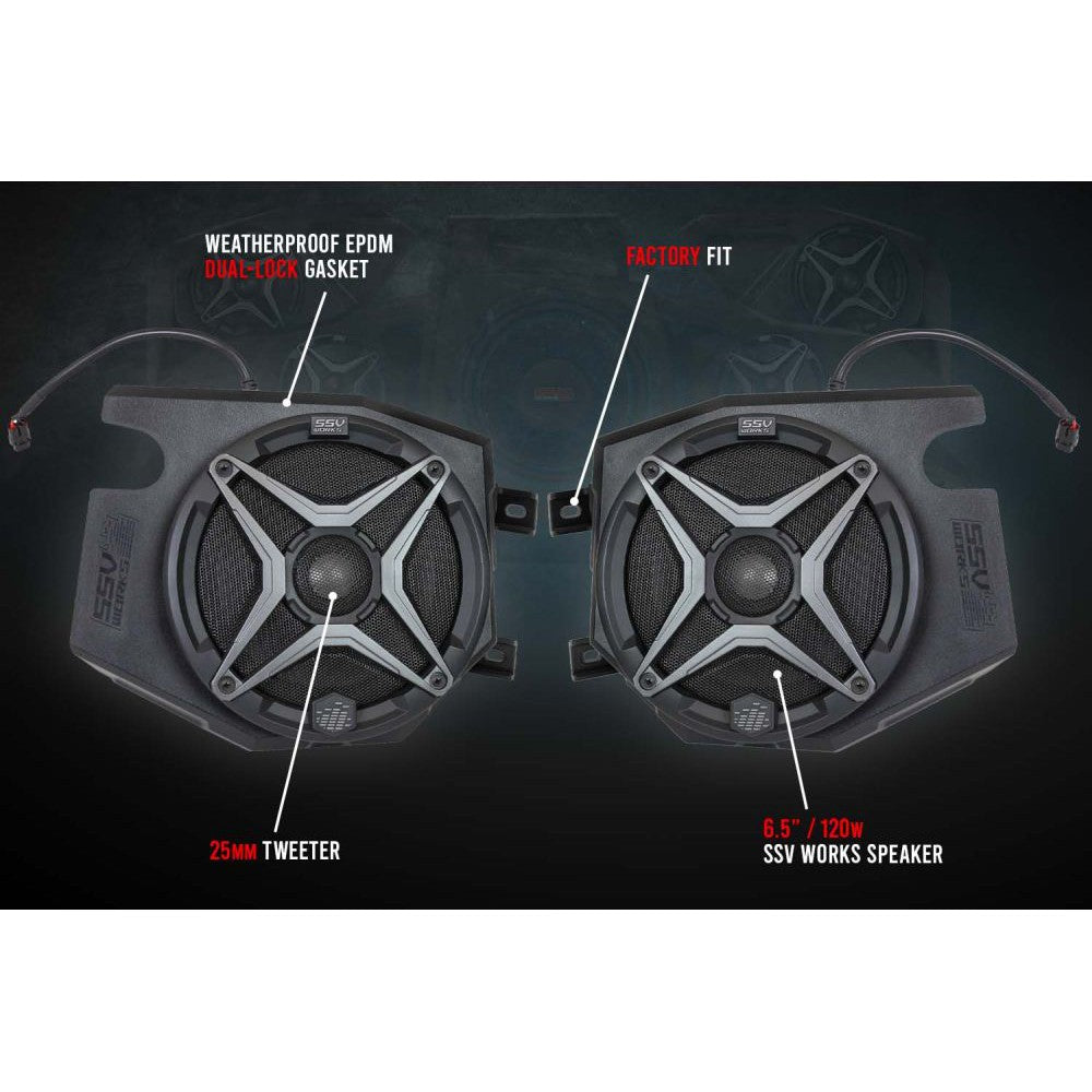 SSV Works 5-Speaker Plug-And-Play System 220-RZ34-Q5ARC