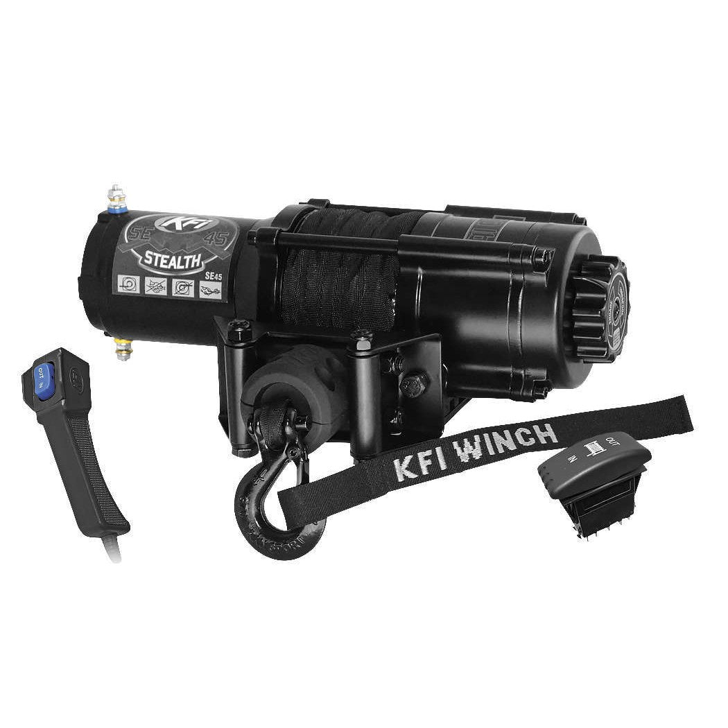 5000 lb KFI Assault Winch Mount Combo 2014-2018 HONDA PIONEER 700 and 700-4 NEW