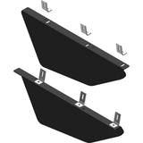 KFI Lower Door Panel Kit; Black 101785