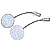 Letric Lighting Bullet Style Turn Signal Inserts White/Amber 1157