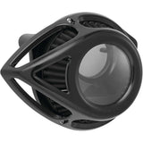 Arlen Ness Clear Tear Sucker Black Air Cleaner 18-999