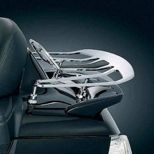 Kuryakyn Chrome Tour Pack Rear Trunk Luggage Bag Rack Honda GL1800 Gold Wing GL