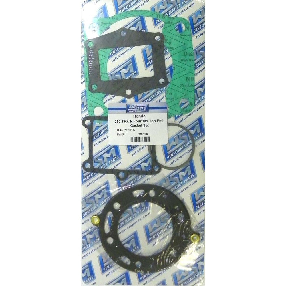 WSM Top End Gasket Kit For Honda 250 TRX-R 86-89 29-126