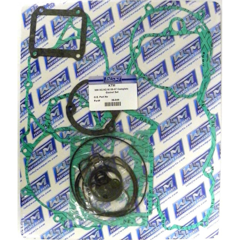 WSM Complete Gasket Kit For KTM 300 EXC / XC 05-07 25-849