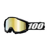 100% Gen1 Accuri Goggles Tornado with Gold Mirror Lens - 50210-059-02