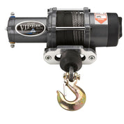 Viper Elite ATV Winch Kit 4000 lb With 40 Feet Black Synthetic Rope With Mount