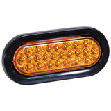 Buyers SL65AO 6-1/2" Oval Amber Strobe Light