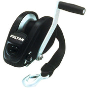 Fulton Winch 1400 Lbs Single Speed with 20" Strap & Cover - 142311